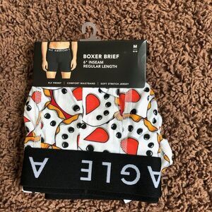 American Eagle Men's Boxer Briefs Size Medium Multicolor‎ Fun Snowman Theme NWT
